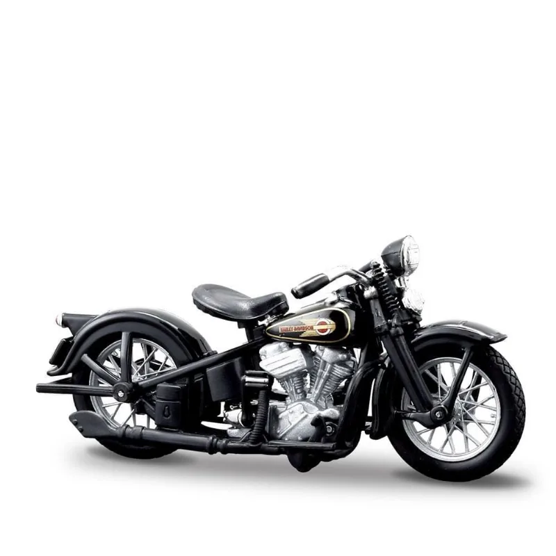 Miniatura - Moto - Harley Davidson - 1:24 - Maisto Design - 1936 EL Knuclehead Maisto