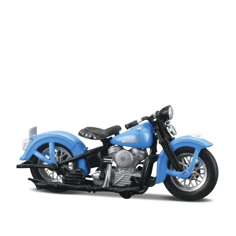 Miniatura - Moto - Harley Davidson - 1:24 - Maisto Design - 1948 FL Panhead Maisto