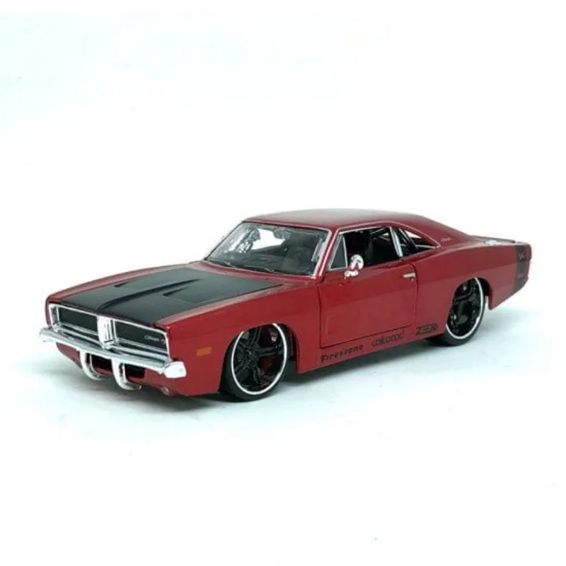 Miniatura - Carro - 1:64 - Maisto Design - 1969 Dodge Charger R/T Maisto