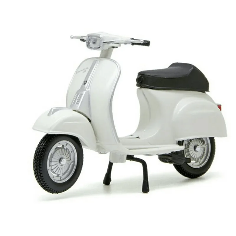 Miniatura - Moto - 1:18 - Maisto Vespa Motor Scooter - 50 Special (1969) - Cinza Maisto