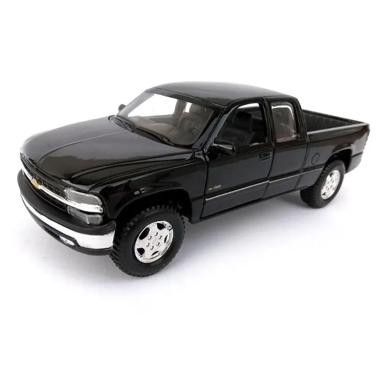 Miniatura - Carro - Chevy Silverado - 1:27 - Maisto Special Edition - PRETO Maisto