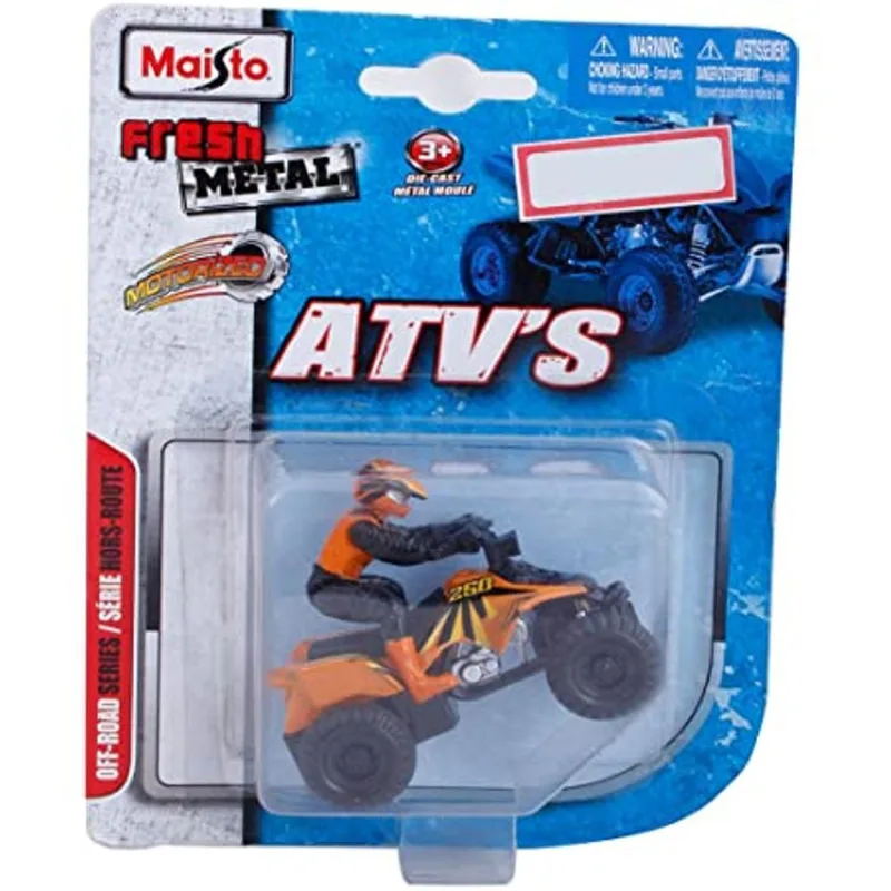 FM QUADRICICLO ATVS 12 MOD - Laranja - Maisto Maisto