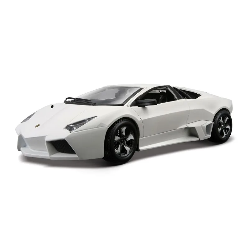 Miniatura - Carro - Lamborghini Reventon - 1:24 - Bburago Plus - BRANCO Bburago