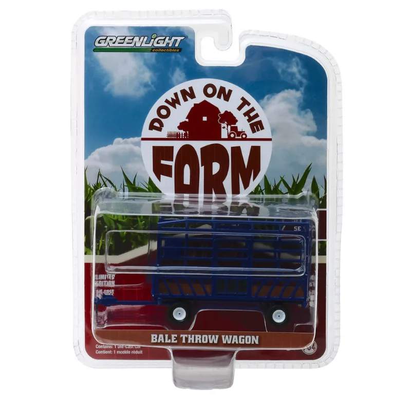 Miniatura - Carro - Bale Throw Wagon - 1:64 - Greenlight Greenlight