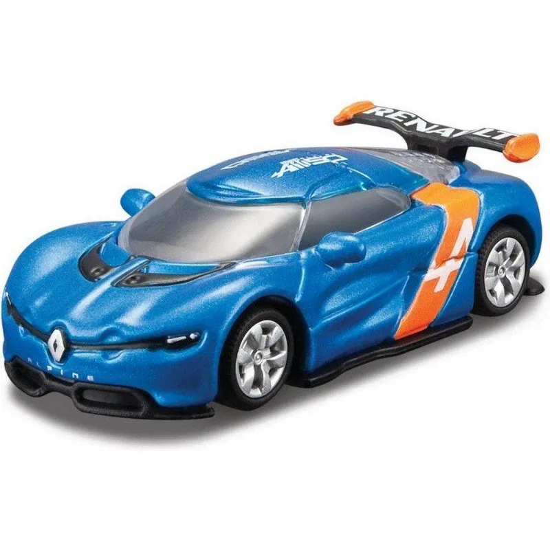 Miniatura Carro 1:43 Bburago Street Fire - Alpine A110-50 Azul Strret Fire Bburago