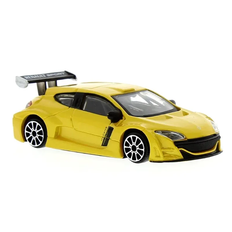 Miniatura Carro 1:43 Bburago Street Fire - Renault Mégane Amarelo Bburago