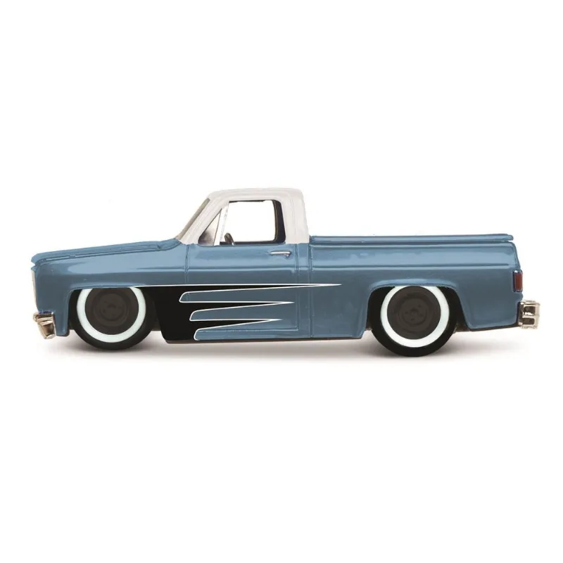 Miniatura - Carro - 1:64 - Maisto Design - 1987 Chevrolet 1500 Azul Maisto