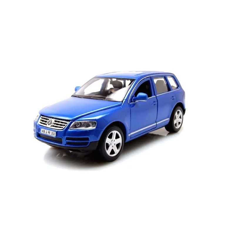 Miniatura - Carro - Volkswagen Touareg - 1:24 - Bburago - AZUL Bburago