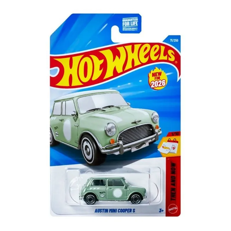 MINIATURA HOT WHEELS AUSTIN MINI COOPER 2026 - MATTEL