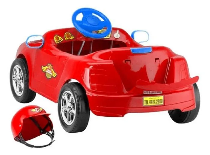 Carro A Pedal Mercedes Benz Vermelho Infantil - Homeplay