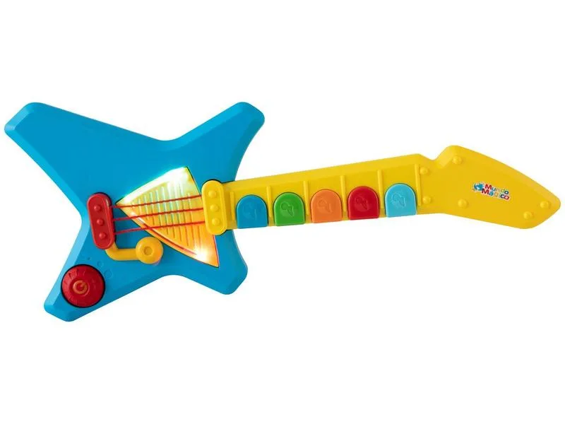 Guitarra de Brinquedo Mundo Mágico Maluca - Xplast - Livros