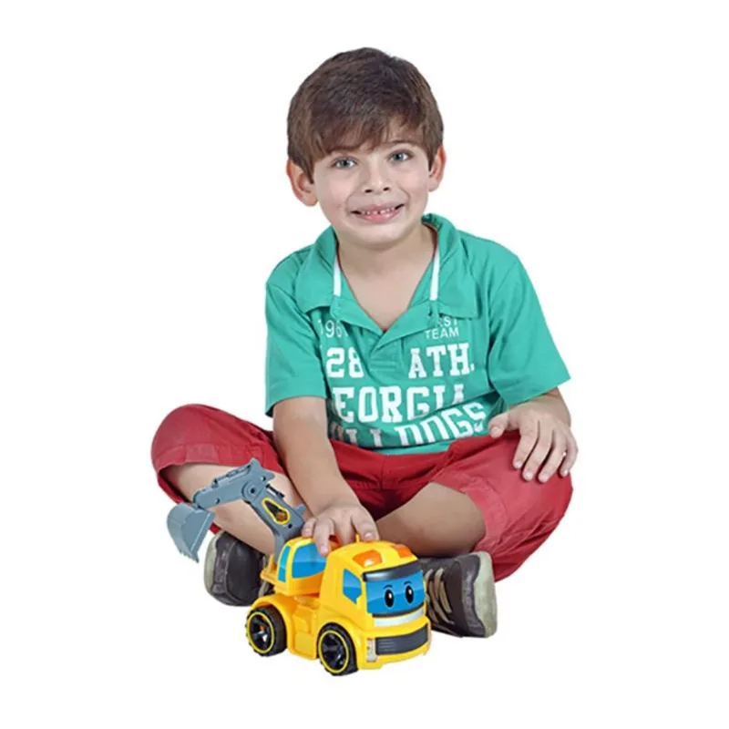 Coleção Construck - Escavadeira - Homeplay