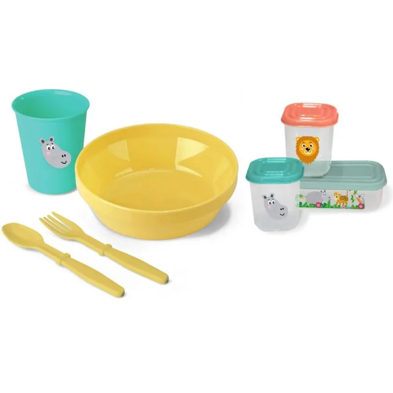 KIT ALIMENTACAO KIT BABY PIQUENIQUE 7 ITENS (S