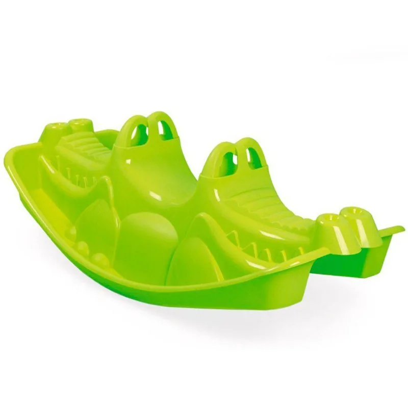 Brinquedo Gangorra Jacaré 2 Lugares Homeplay Verde