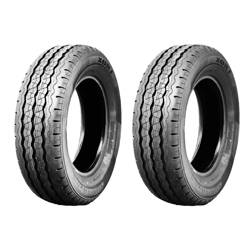 Kit 2 Pneus 205/70R15 C 8 Lonas 106/104R Cargoplus W1 Xbri
