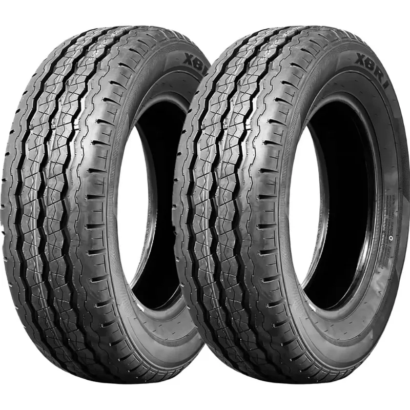 Kit 2 Pneus Aro 16 Xbri Cargo Plus W1 225/65R16 112/110R