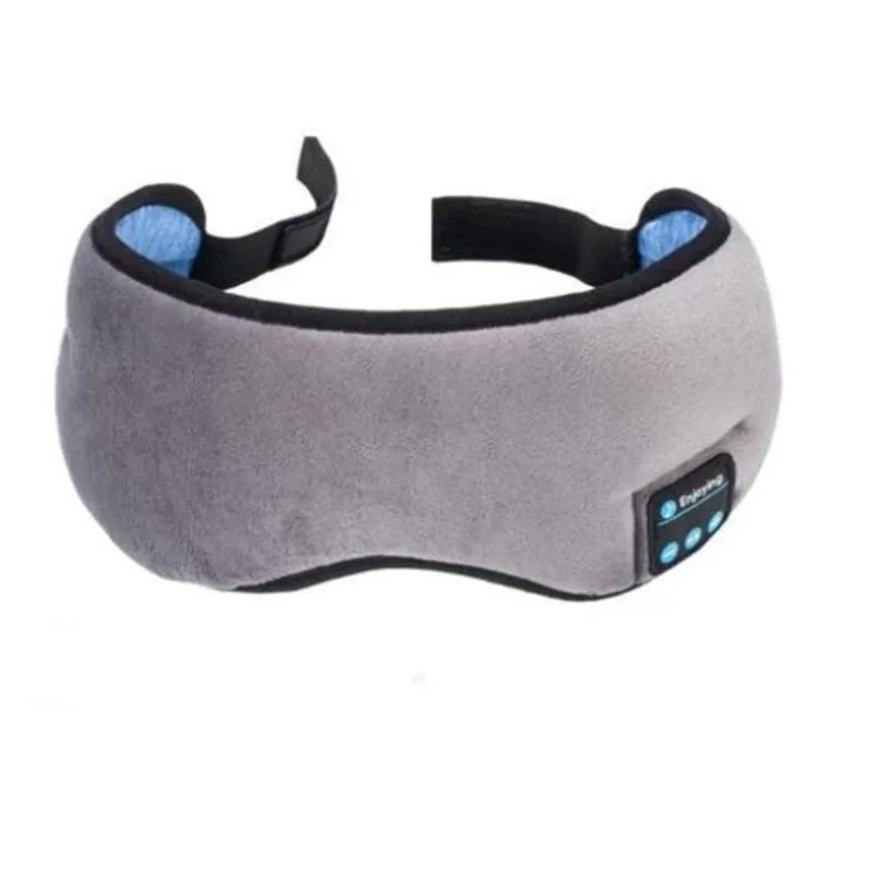 Tapa Olhos Fone De Ouvido Bluetooth Meditação Dormir Relaxar