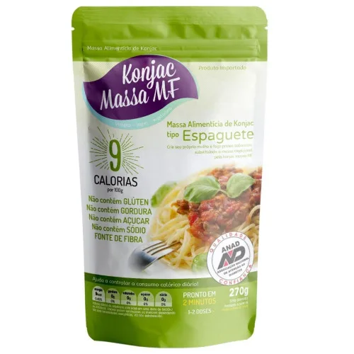 Massa Alimenticia De Konja Tipo Espaguete 270g Konjac - KONJAC