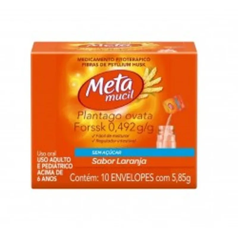 METAMUCIL SOL LAR ENV 5,85 C/ 10 ENV