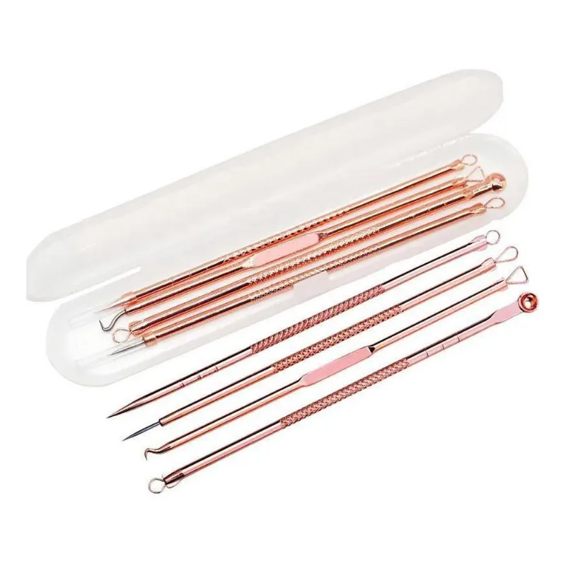 Kit Removedor De Cravos Espinhas Acne Conjunto 4 Peças