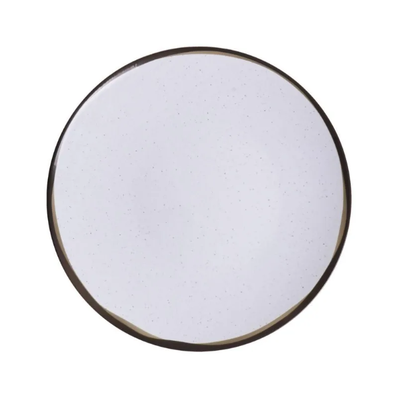 Jogo 2 Pratos Raso Mesa Canyon Porcelana Decorada 25 Cm - Tramontina