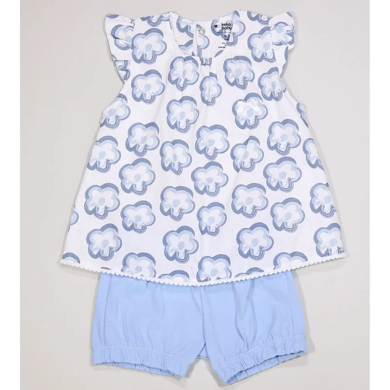 Conjunto Daisy Blue - 2919A Azul - 3