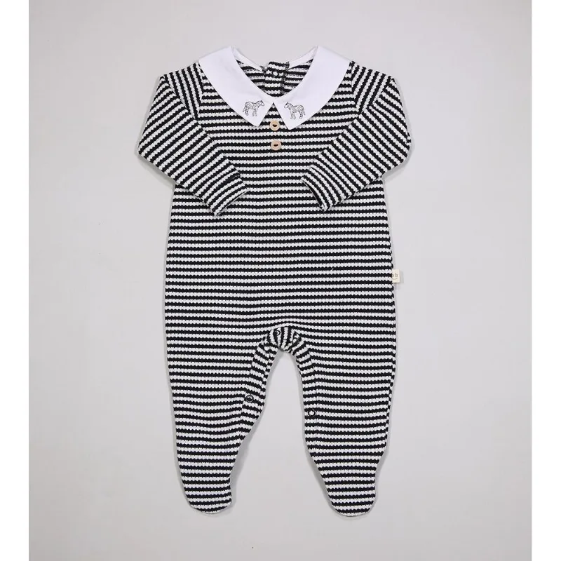 Macacão Tricot Zebra - ZB05 Preta - RN