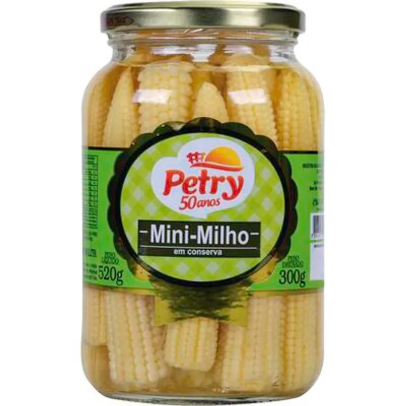 Mini Milho em Conserva Petry 300g