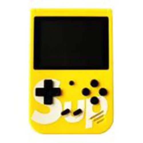 Mini Vídeo Game Boy Portátil Sup 400 Jogos Retrô Clássicos - Amarelo