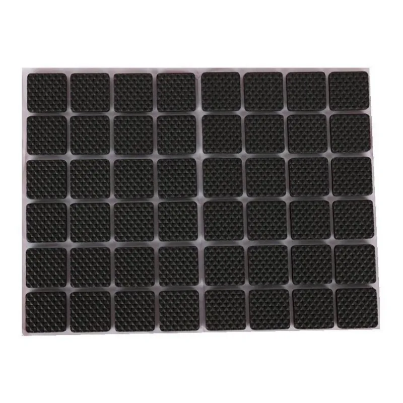 Kit 48 Protetores Adesivo Moveis Borracha Pés Cadeira Feltro