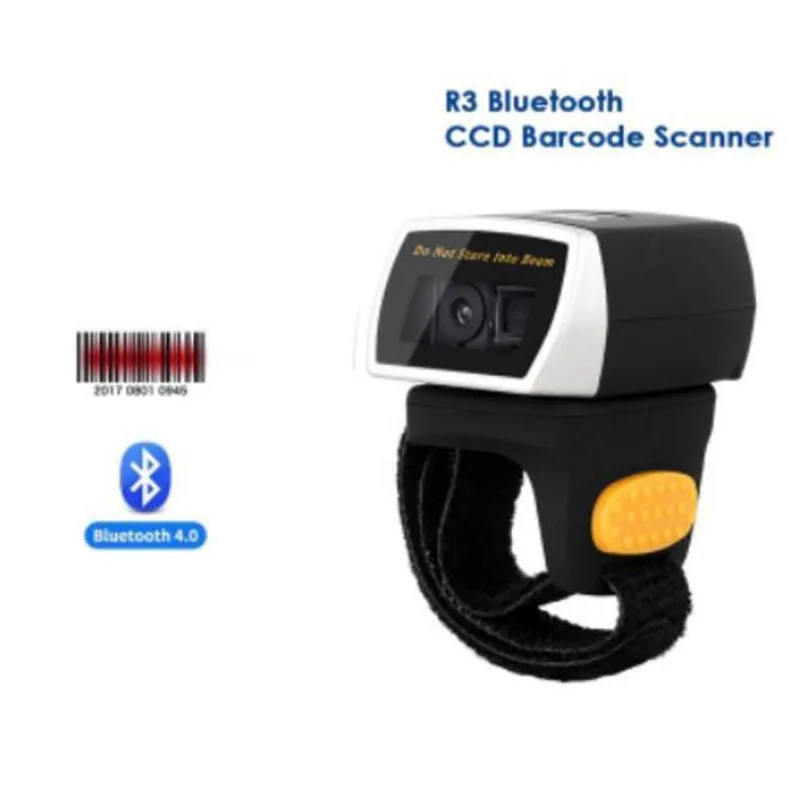 Leitor Código Barras Dedo Bluetooth Wireless 1D Netum Nt-R3