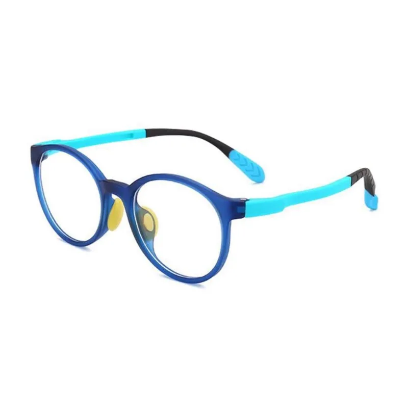 Óculos Infantil Anti Luz Azul Flexível Uv Azul W9658