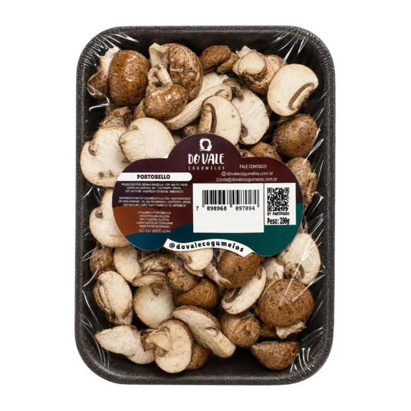 Cogumelo Portobello Fatiado Do Vale 100g - Do Vale - Hortifruti