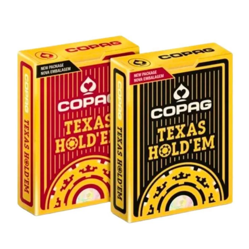 Kit Baralho 100% Plástico Texas Holdem - Copag