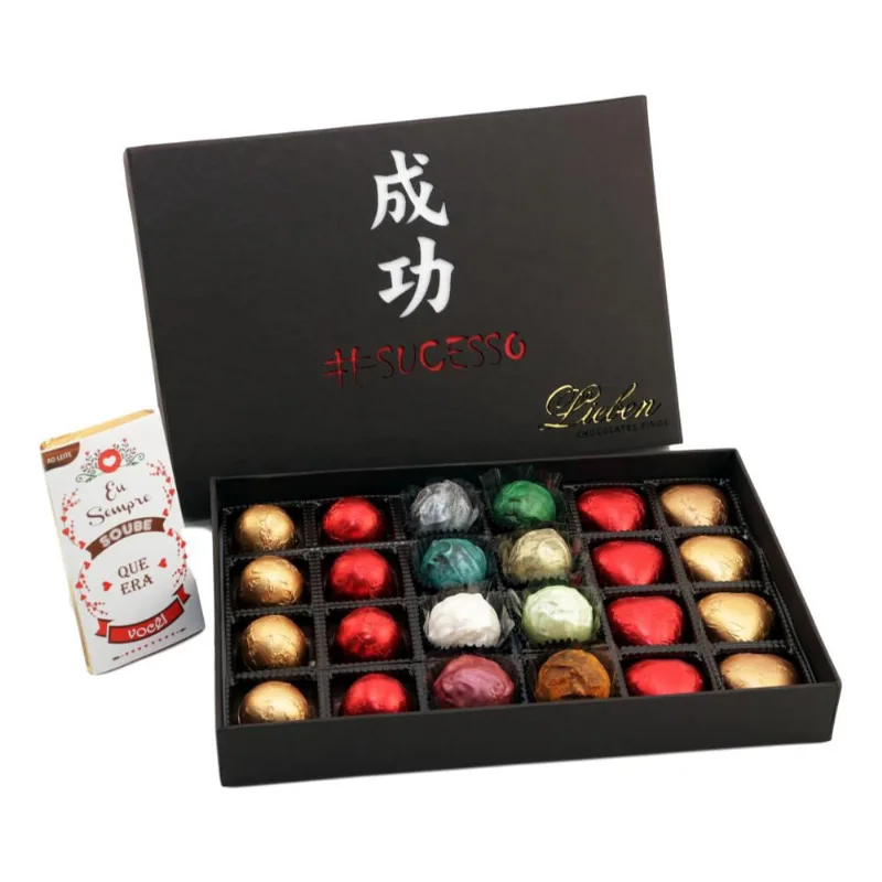 Caixa de Chocolate Sucesso com 24 Bombons Sortidos