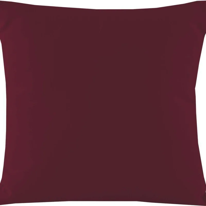 Capa De Almofada Namoratta Hipercal Peletizado 180 Fios 1 Peça 45x45 Cm 100% Poliéster - Vinho - Não Informado - Decoração
