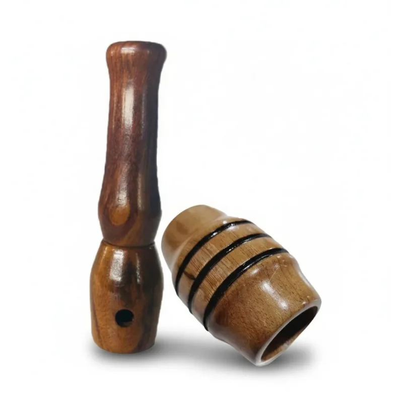 2 Apitos Premium Jacu Açu Apito Madeira Profissional Tucano