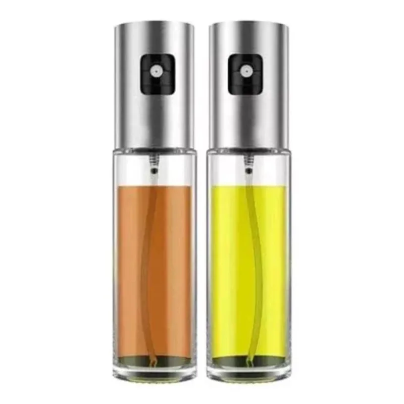 Kit 2 Borrifador Spray De Azeite Vinagre Óleo Multiuso - Não Informado - Utilidades Domesticas