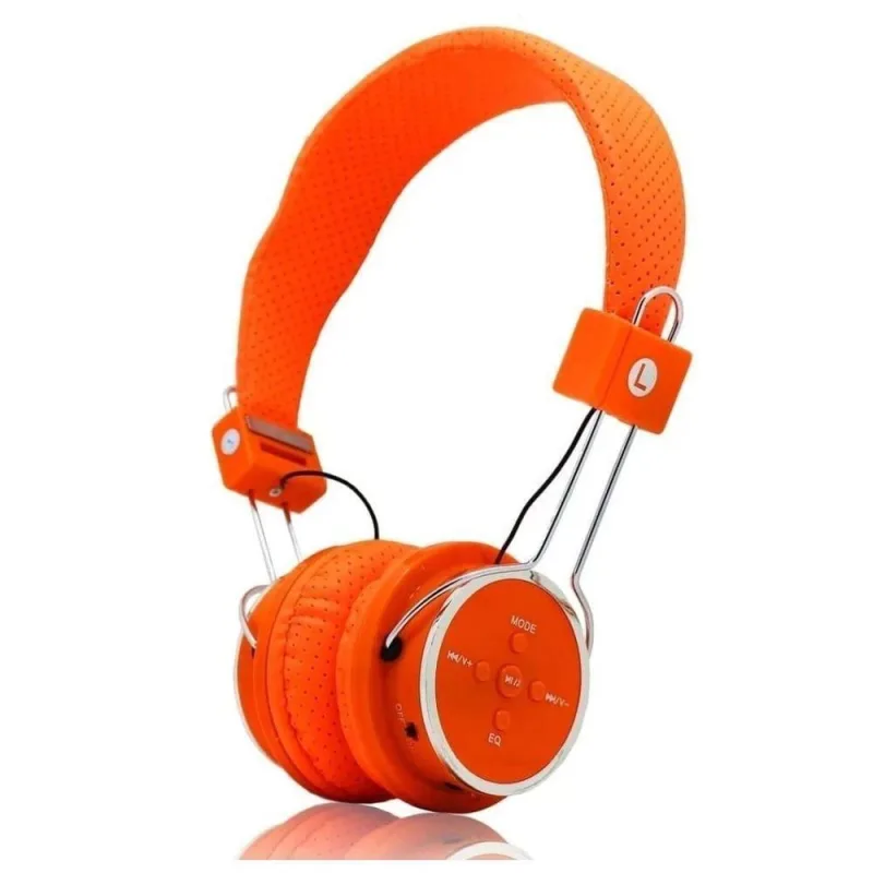 Fone de Ouvido Bluetooth Aquilae B05 com Arco sem Fio Recarregável com Rádio FM, Micro SD e MP3 - OUTRAS - áudio
