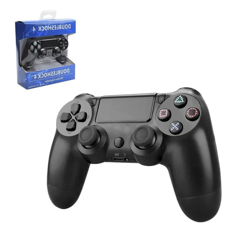 Controle Compatível Com Ps4 Slim Playstation Sem Fio Joystick Double Motor - OUTRAS - Games