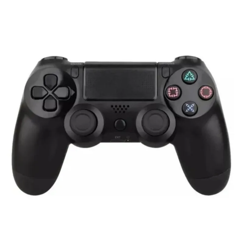 Controle Compatível Com Ps4 Sem Fio Joystick Wireless Doubleshock Preto - OUTRAS - Games
