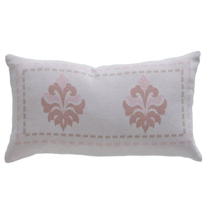 Almofada Decorativa Turin Retangular Com Refil 58% Algodão / 42% Poliéster - Mandala Rose - Vilela Enxovais - Cama, Mesa E Banho