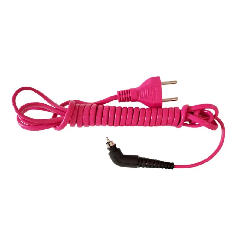 Cabo Giratório Prancha Chapinha Taiff 2x0,75 Rosa