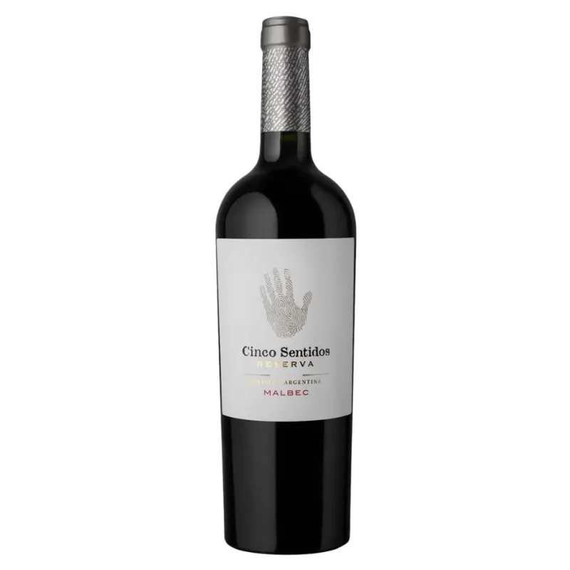 Vinho Argentino Cinco Sentidos Malbec 750ml - Cinco Sentidos - Adega