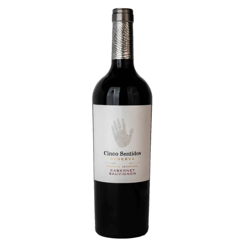 Vinho Argentino Cinco Sentidos Cabernet Sauvignon 750ml - Cinco Sentidos - Adega