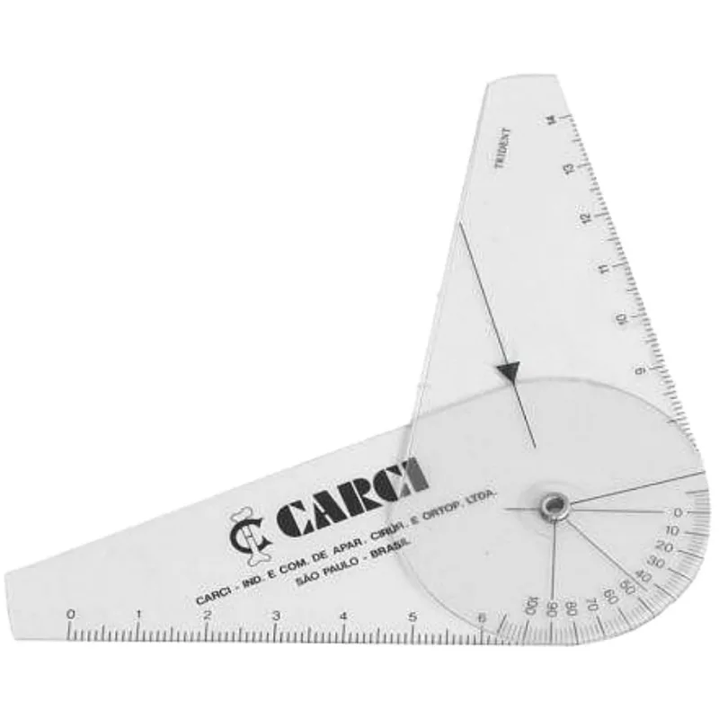 Goniômetro Pequeno 14cm - unidade