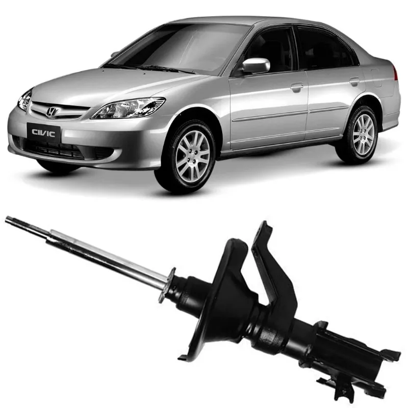 Par Amortecedor Amt 07001d Honda Civic 01/06 d. Direito