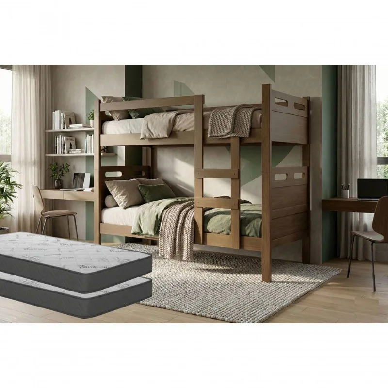 Beliche Jaspe Legno Com 02 Colchões D33 14cm