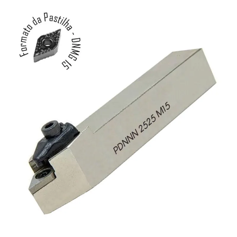 Suporte Torneamento Frontal 25x25 - Pdnnn 2525 M15 - Dnmg 15