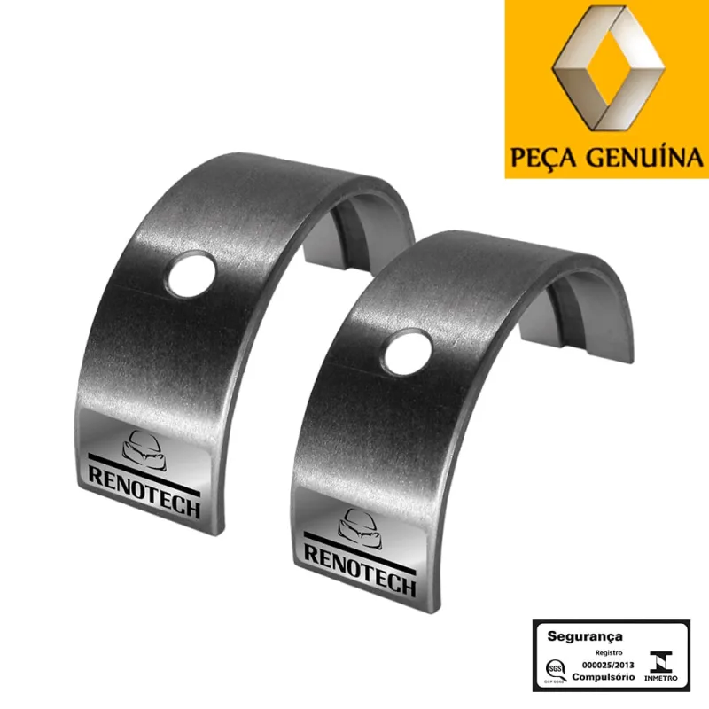 122151746R - bronzina de macal std superior - unidade - motor 1.0 12V B4D - Não Disponível - Automotivo